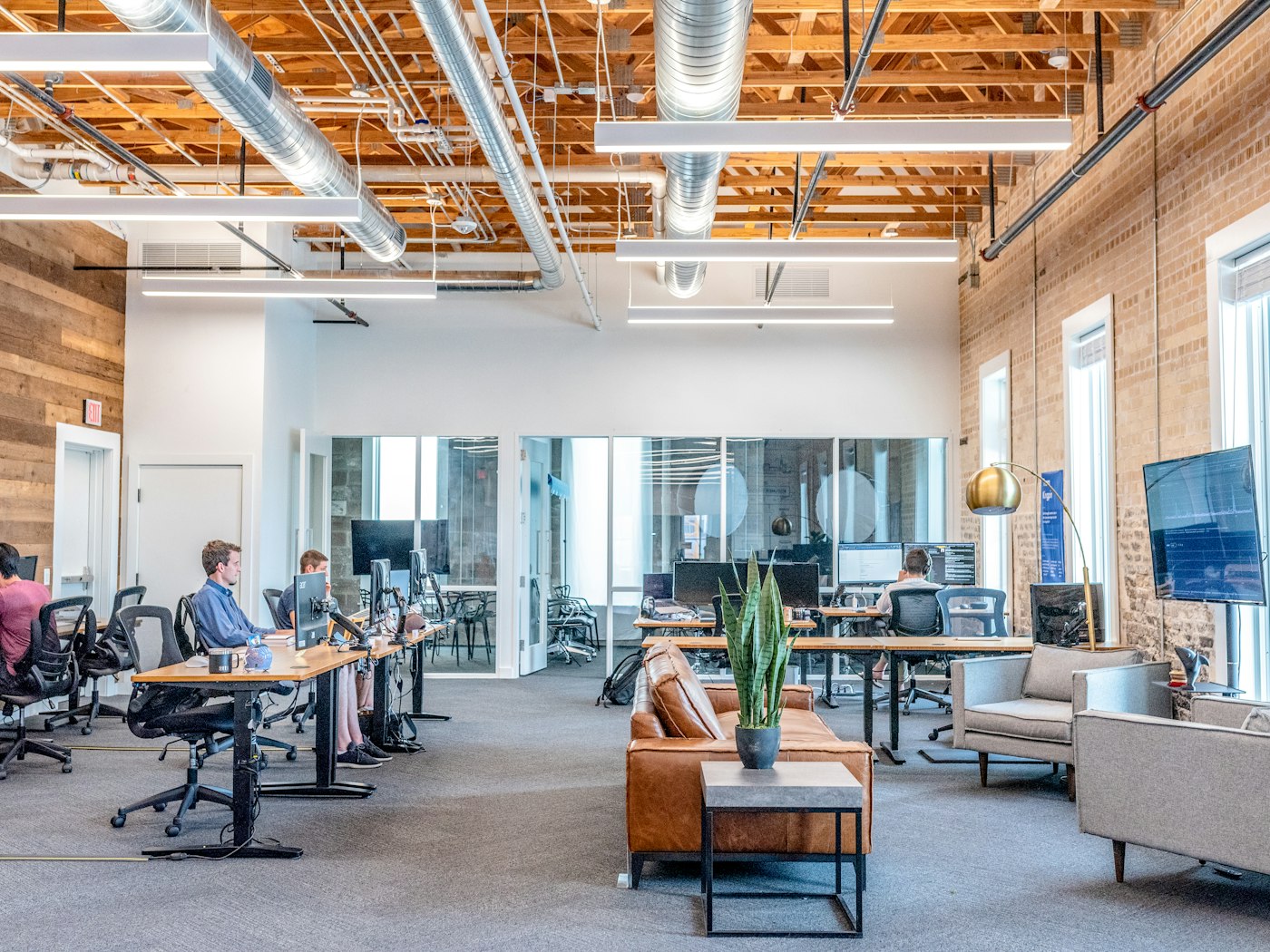 Corporate office using SoloBuild AI as a virtual receptionist